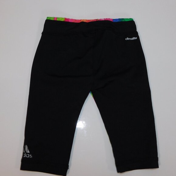 Adidas Baby Girl 12M Multicolor Paint Splatter leggings / tights - Picture 7 of 8